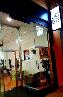 Peluquería entrada